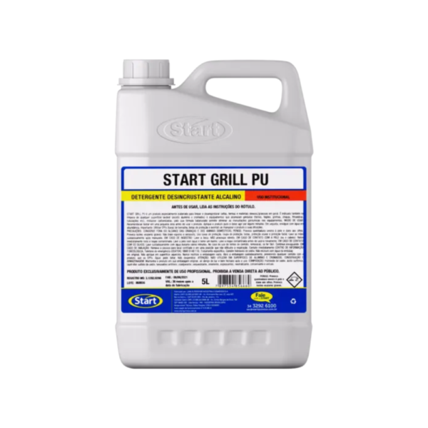 DETERGENTE DESINCRUSTANTE START GRILL PU 5 LT