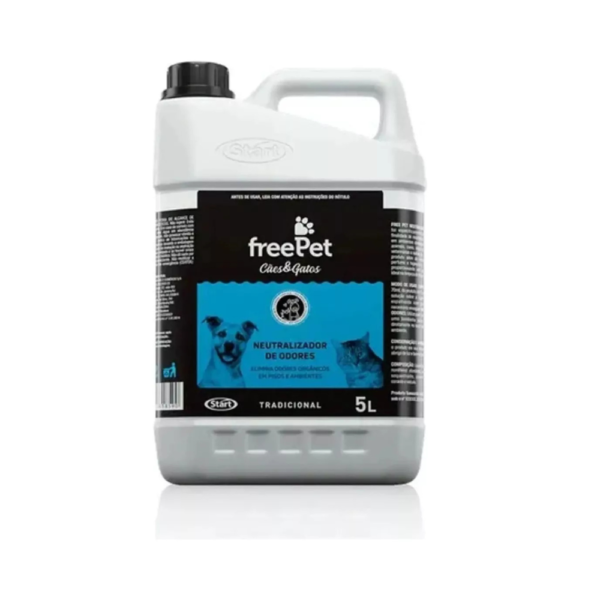 FREE PET NEUTRALIZADOR DE ODORES TRADICIONAL 5L