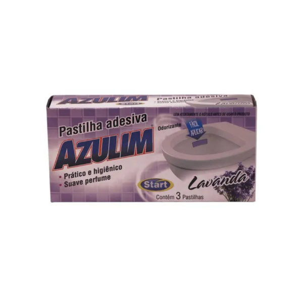 PASTILHA ADESIVA LAVANDA C/ 03 UND