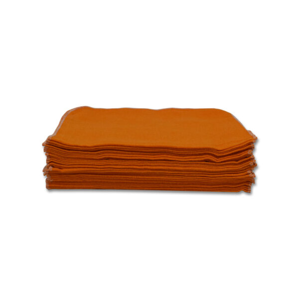 FLANELA 40X50 LARANJA