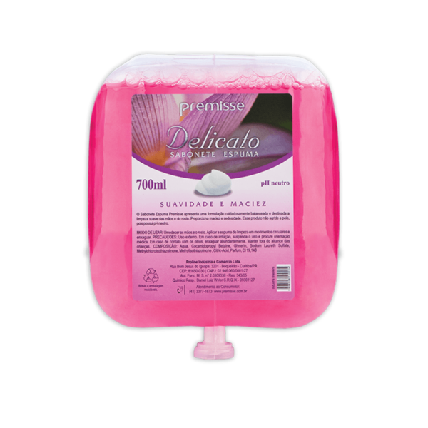 SABONETE ESPUMA PREMISSE DELICATO-700 ML