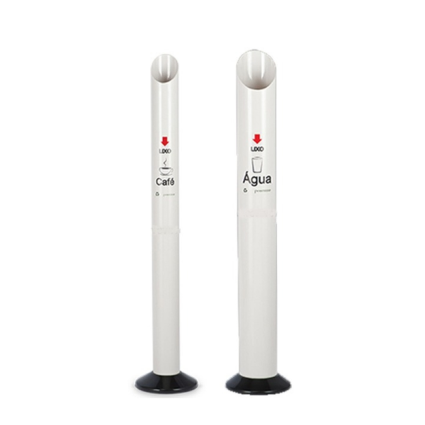 SISPENSER LIXEIRA BASE DUPLA AGUA/CAFE PRETA