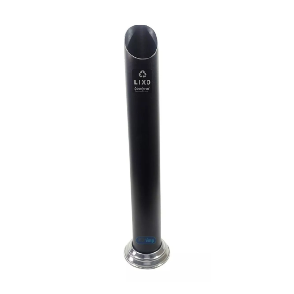 DISPENSER LIXEIRA PORTA P/ COPO DESCARTAVEL DE AGUA PRETA