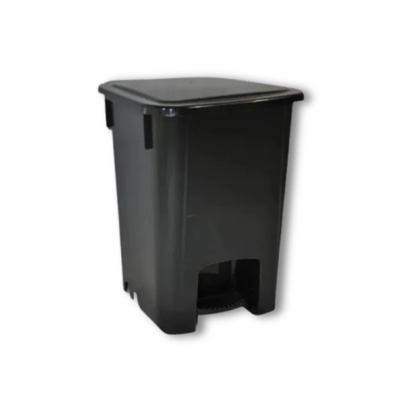 LIXEIRA COLETOR DE PEDAL 15L PRETO BRALIMPIA