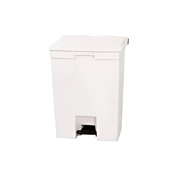 LIXEIRA COLETOR DE PEDAL 30L BRANCO