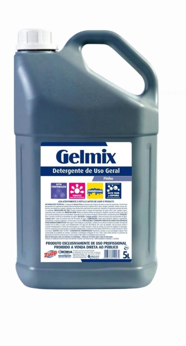 LIMPADOR GELMIX LAVANDA LIMP. PESADA 5L