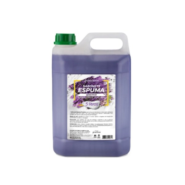 SABONETE ESPUMA PREMISSE SENSITIVE 5 LITROS