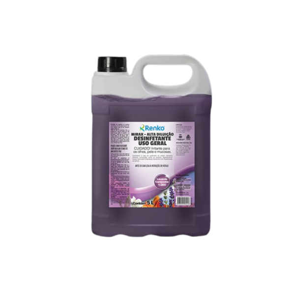 MIRAX DESINF ALTA DILUICAO LAVANDA CAMPESTRE 5L