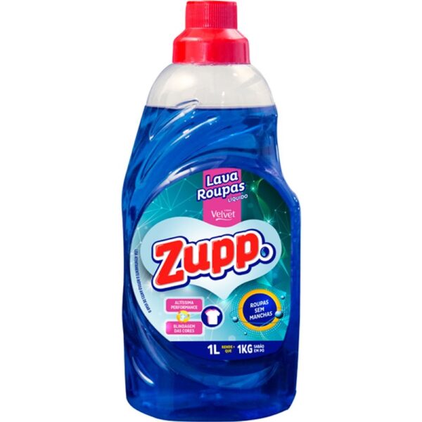 LAVA ROUPAS LIQUIDO ZUPP 1L