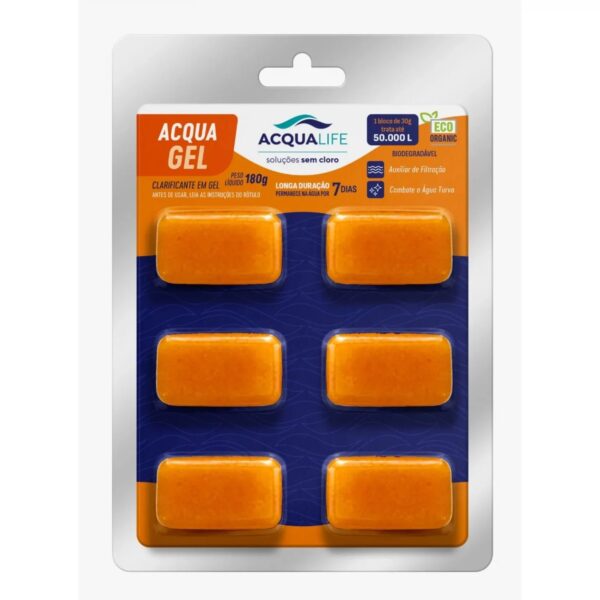 PISCINA Pastilha Clarificante Gel Acqualife