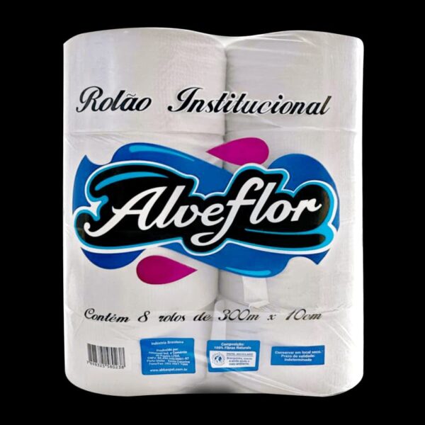 PAPEL Rolão Institucional 10cm ALVEFLOR